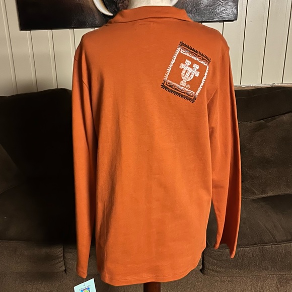 P. Michael • Texas Longhorn • Orange • Collegiate Apparel • Medium • Jacket •New - Picture 6 of 16